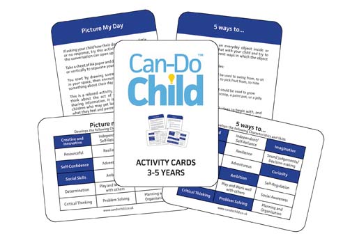 Can-Do Child™ Activity cards - age 3-5 years